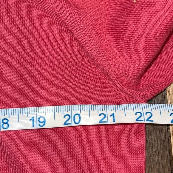 Altea Men’s  Knit Long Sleeve Crew Neck Pullover Sweater Pink Size Large NWT - Picture 10 of 11